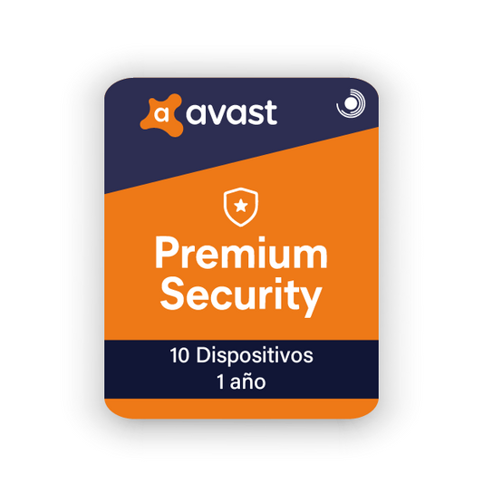 Avast Premium Security 1 Año / 10 Dispositivos