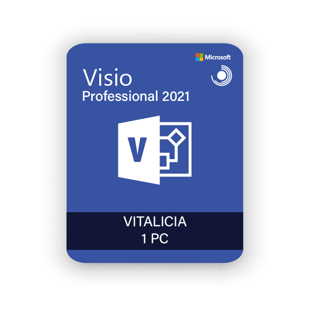 Microsoft Visio Pro 2021 VITALICIA