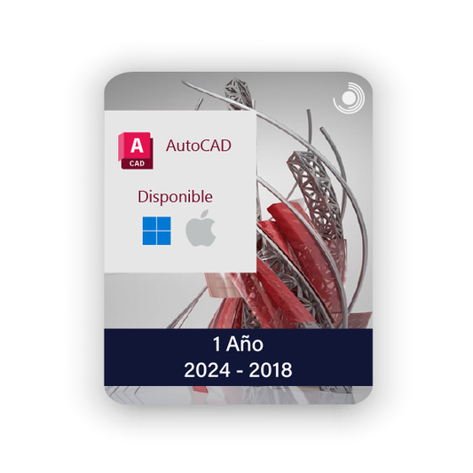 AutoCAD 2024 - 2018 1 Año